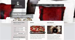 Desktop Screenshot of hotelsalymar.com